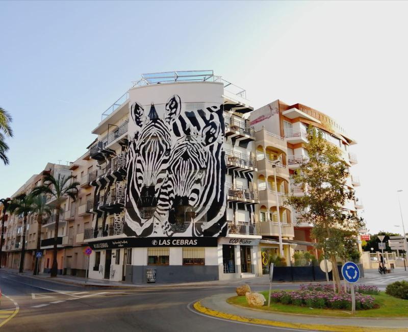 Las Cebras Apartamentos Turisticos 贝尼卡洛 外观 照片
